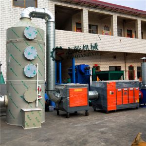 廢氣凈化設(shè)備_工業(yè)廢氣凈化設(shè)備環(huán)保移動噴漆房氣味處理uv光氧箱