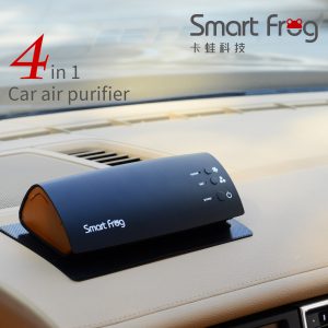 空氣凈化器_卡smartfrog多功能uv燈負離子光觸媒香薰機車載桌面空氣凈化器