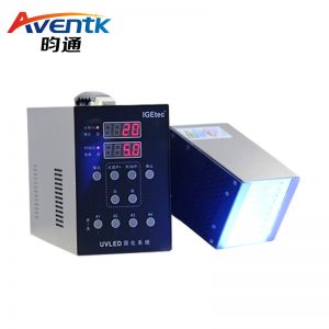 烘干固化設(shè)備_提供樣機(jī)和定制AVENTK100*100mm照射面積UVLED面光源固化機(jī)