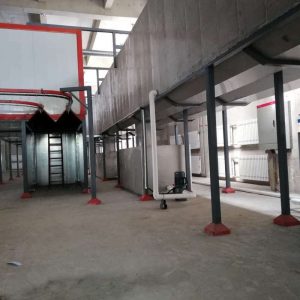 涂裝生產(chǎn)線_廠家供應噴涂流水線設備隧道爐高溫固化烘烤線噴塑生產(chǎn)流水線
