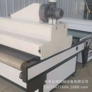高光膚感UV光油淋涂固化一體機崗石大板UV淋涂生產設備